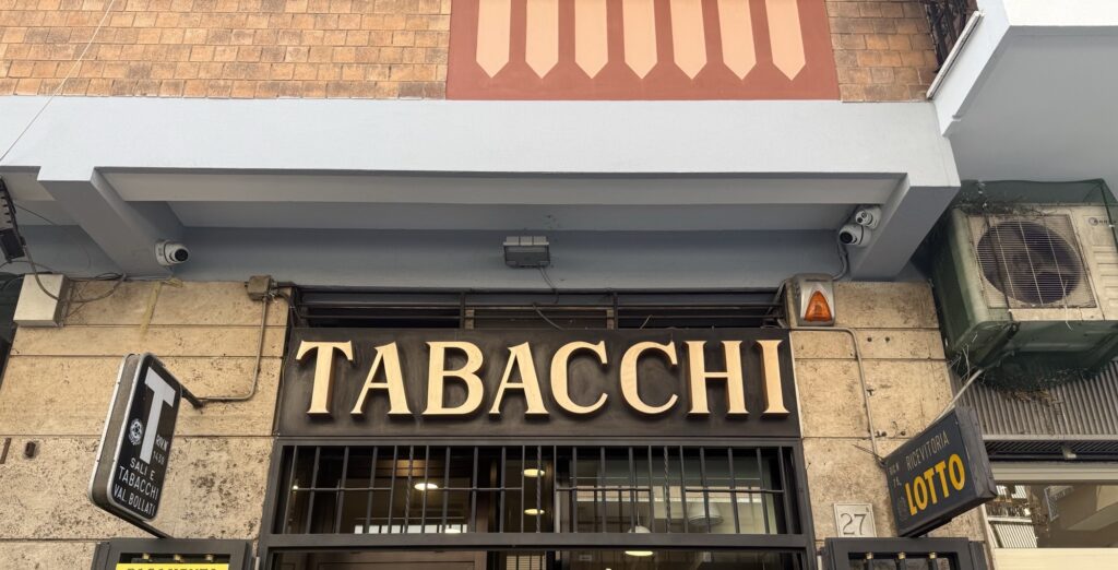 Tabaccheria; Roma zona Talenti;