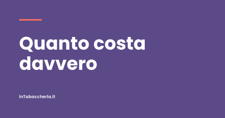 Copertina dell'articolo con la scritta «Quanto costa davvero»